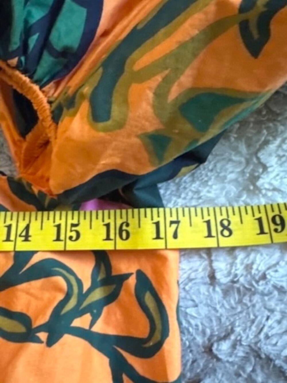Set H&M Leaf Palm Cotton Top & Skirt Colorful Tropical - Picture 14 of 16